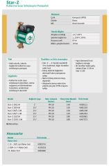Wilo Star Z 25/6 Bronz Gövdeli ReSirkülasyon Pompası - 1''
