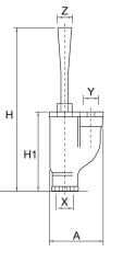 DAB  E 25 KUYU EJEKTÖRÜ (15-21 Metre)