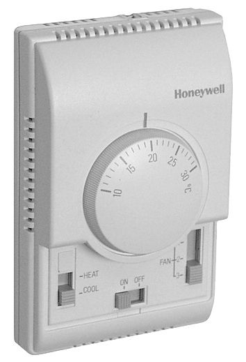 Honeywell T6375B1021 Mekanik  4 Borulu  Fan-Coil Termostadı ( Dahili Yaz-Kış Geçiş Anahtarlı)