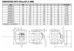 Honeywell DR80GFLA DN80 Üç Yollu Rotary Vana Gövdesi
