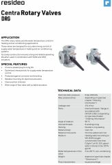 Honeywell DR200GFLA DN200 Üç Yollu Rotary Vana Gövdesi