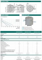 SFA Sanifos 610 2VX T İkili Fos. Tah. İst. - 610 Litre - Vorteks-380V