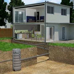 SFA Sanifos 1300 2VX T İkili Fos. Tah. İstasyonu - 1300 Litre-380V