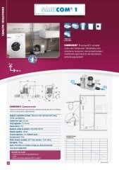 SFA Sanicom 1 - 2 Ünite Atık Su Tahliye Cihazı -10 Lt