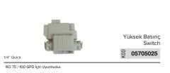 Esli Arıtma Yüksek Basınç Switch - 1/4'' Quick Bağlantılı - 05705025