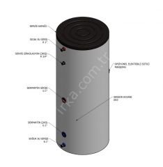 Baymak 120 Lt Tek Ser. Aqua Boyler