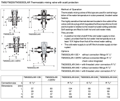 Honeywell TM50Solar-1/2E Termostatik Karışım Vanası 1/2''