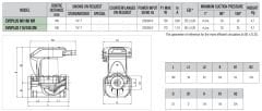 Dab Evoplus 110/180 XM Fre. Kon. Pompa -  1¼''