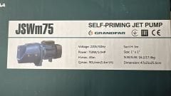 Grandfar  JSWm75 Jet Pompa 1 HP - Pirinç çarklı