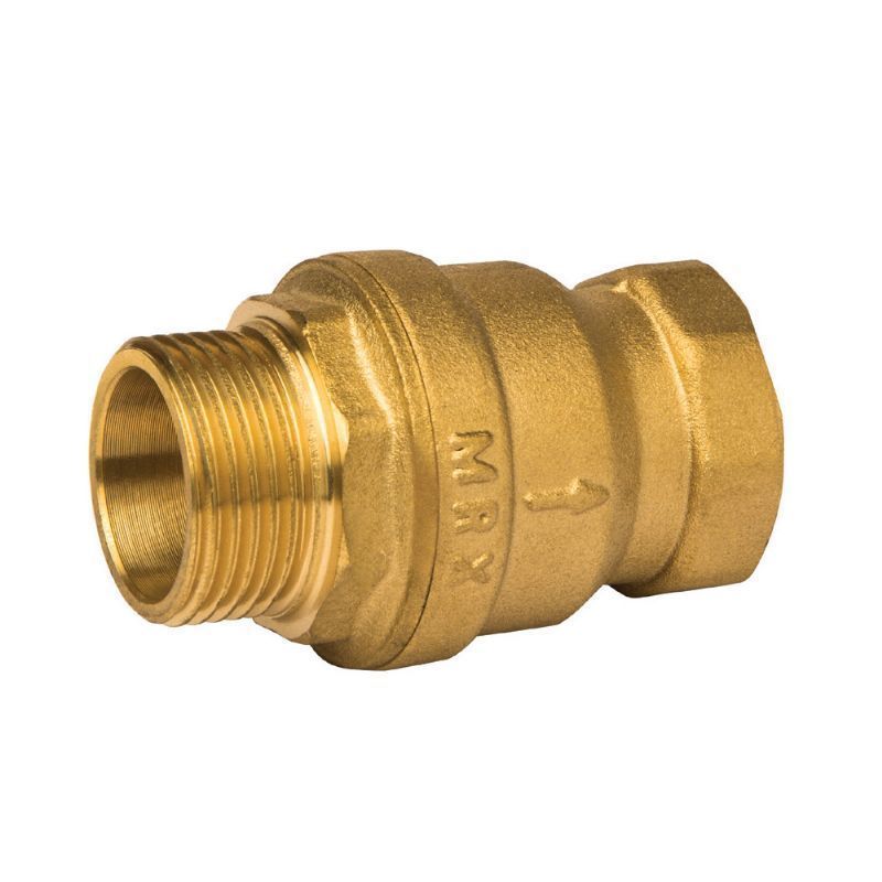 Mirox Dış Diş Çekvalf Dik Tip Yaylı -  1½'' - 40 mm