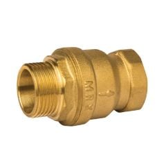 Mirox Dış Diş Çekvalf Dik Tip Yaylı -  1½'' - 40 mm