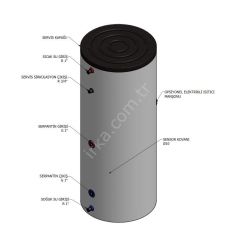 Baymak Boyler Isıtıcı Kiti 3000 Watt (160-200 Lt) 220V