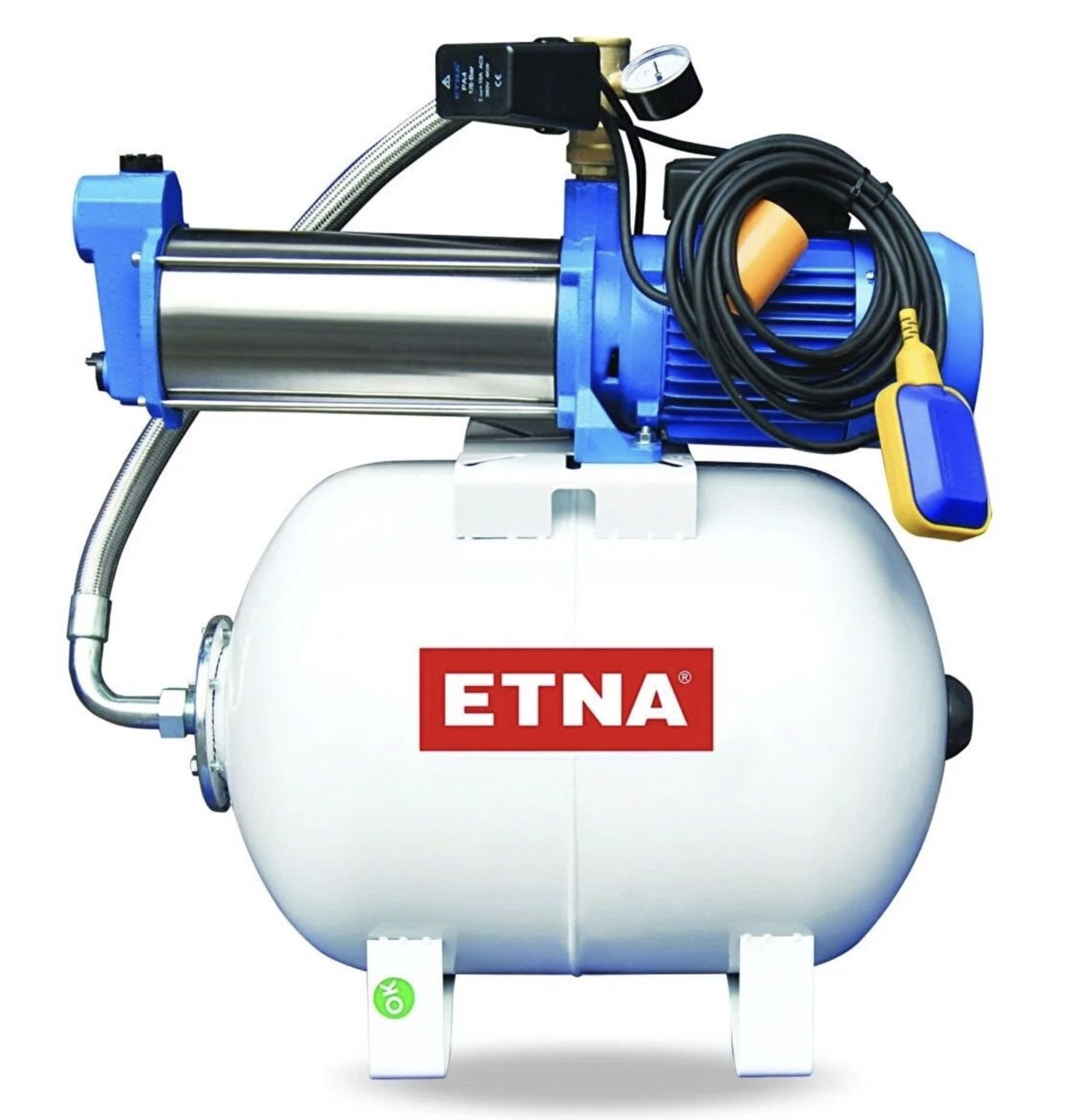Etna YPH 90-50 WS  50 Lt. Tanklı Hidrofor 12 Kat - 24 Daire - 2,3 Hp