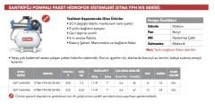 Etna YPH 90-50 WS  50 Lt. Tanklı Hidrofor 12 Kat - 24 Daire - 2,3 Hp