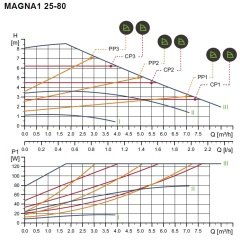 Grundfos Magna1 25-80 Rekorlu FK Sir.Pom. - 1''