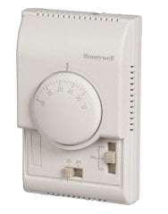 Honeywell T6375C1003  Mekanik 4 Borulu  Fan-Coil Termostadı - HARİCİ YAZ KIŞ ANAHTARLI