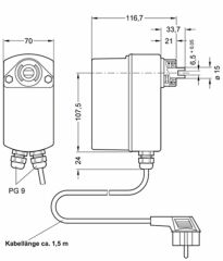 Honeywell Z11S-A Motor (F76S Serisi Filtreler İçin)