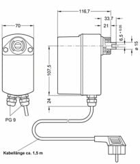Honeywell Z11S-A Motor (F76S Serisi Filtreler İçin)