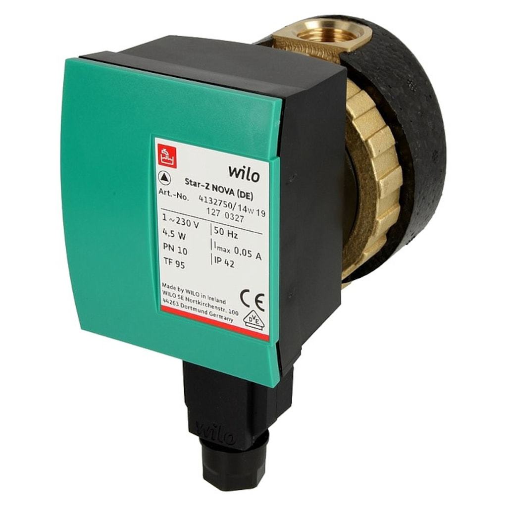 Wilo Star Z  Nova - Pirinç Gövdeli ReSirkülasyon Pompası - 1/2''