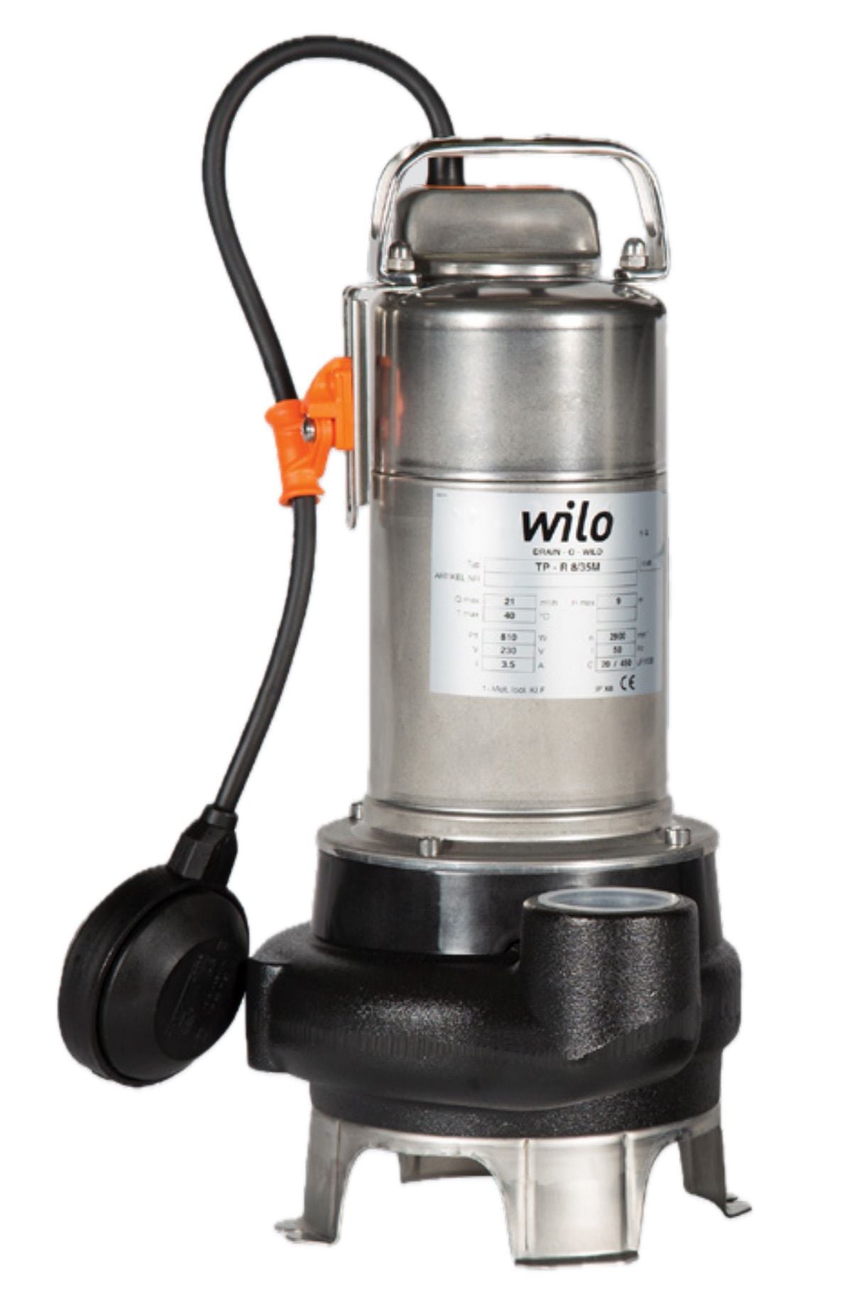 Wilo TP-R 10M Foseptik Pompası - 1 HP - 1 1/2''