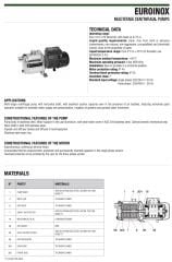 Dab Euroinox 50/50 M Paslanmaz Kademeli Pompa 1,36 HP