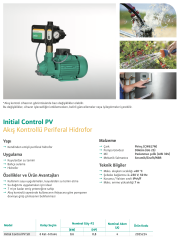 Wilo Control PV 50 M Fluid Kont. Hidrofor 6 Kat-6 Daire