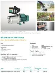 Wilo Control SPS Silence 5-58 Sessiz Hidrofor 5 Kat - 10 Daire