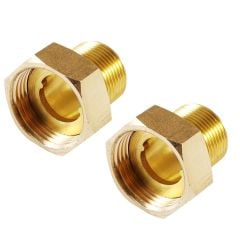 Pirinç Rekor Seti - 1/2'' - Sirkülasyon pompaları için