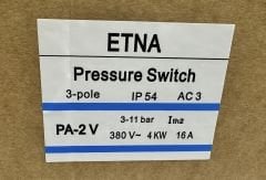 Etna 3-11 Bar - Basınç Şalteri - 1 Koli - 20 Adet