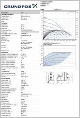 Grundfos Scala2 3-45 Fre. Kont. Hidrofor - 0,75 HP