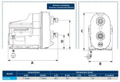 Grundfos Scala2 3-45 Fre. Kont. Hidrofor - 0,75 HP