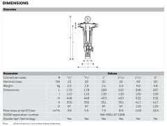 Honeywell F76S-11/4AA  Ters Yıkamalı Filtre - 11/4''