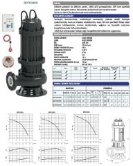 Sumak SDTK250/6 Ağır Tip Fos. 1450 d/d - 25 HP - 6''