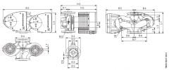 Grundfos Magna1 D 50-150 F 280 Flanşlı FK Sir.Pom.İkiz Tip -DN50