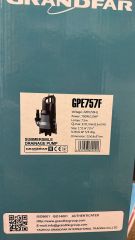 Grandfar  GPE757  Drenaj Pompası Elektrot Flatörlü- 750 Watt