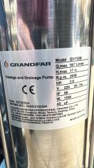 Grandfar GV1500 Foseptik Dalgıç 2Hp -17 metre