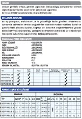 Sumak SDTV30/2.5 ZY Gömlek Soğutmalı Dalgıç 3 HP
