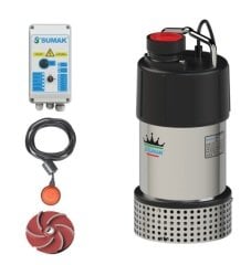 Sumak SDTV40/2.5 Z Gömlek Soğutmalı Dalgıç 4 HP