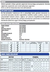 Sumak SDTV40/2.5 ZY Gömlek Soğutmalı Dalgıç 4 HP