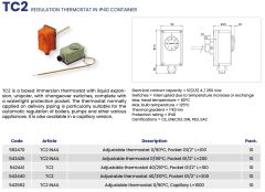 IMIT TC2/542441 (40/210)°C Kazan Termostatı -İtalyan