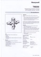Honeywell Resideo TM200SOLAR-3/4E Termostatik Karışım Vanası 3/4''