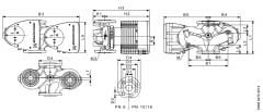 Grundfos Magna1 D 100-120 F 450 Flanşlı FK Sir.Pom.İkiz Tip -DN100- PN10