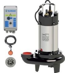 Sumak SBRT18/2-P Özel Parçalayıcılı Dalgıç 1,8 HP / 2'' - 380V