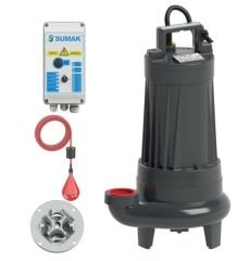 Sumak SBRT50/3-P Özel Parçalayıcılı Dalgıç 5,5 HP - 3'' Çıkışlı