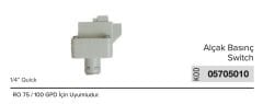 Esli Arıtma Alçak Basınç Switch - 1/4''  Quick Bağlantılı - 05705010