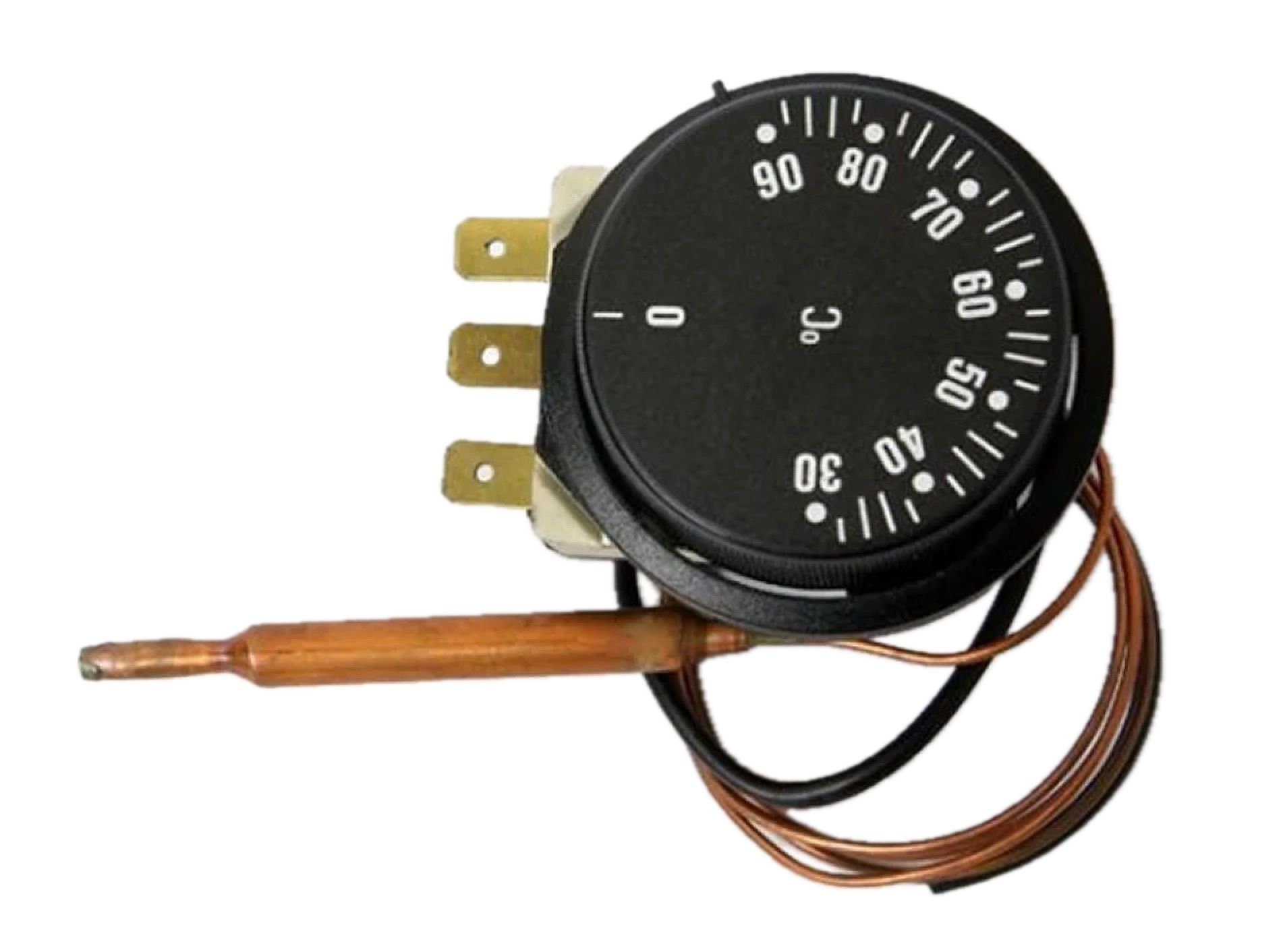 WYH 200  (50-200°C) 100 Cm Spiralli Termostat - Çift Kontaklı