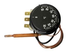 WYH 300  (50-300°C) 100 Cm Spiralli Termostat - Çift Kontaklı
