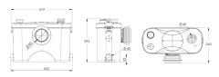 Sumak Smac700 BR WC+3 Ünite  Fos. Tah. Cihazı- Öğütücü Bıçaklı