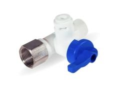 Esli Plastik Combo Vanalı Hat Alma Aparatı  3/8'' - Quick - 05706076