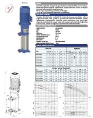 Sumak SHT24-1000/7 Dikey Pompa 10Hp - 100 mss